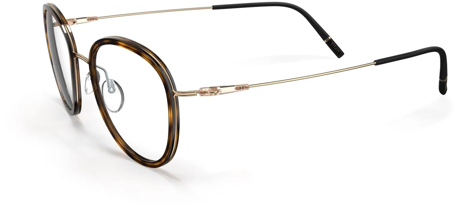 Silhouette Dynamics Colorwave Contour 5581 Eyeglasses - Ruthenium / Graphite - view 16